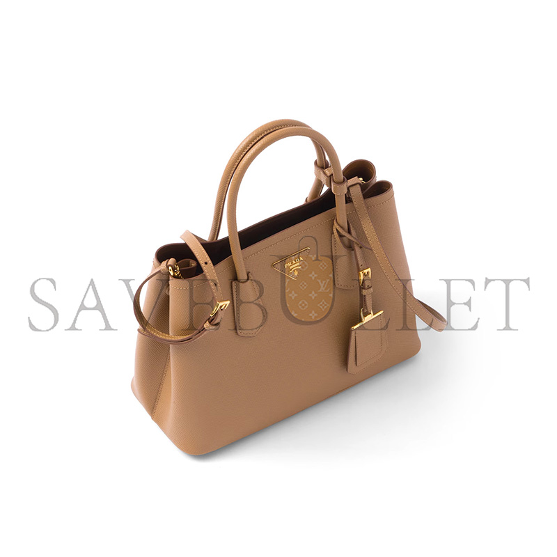 PRADA MEDIUM PRADA DOUBLE SAFFIANO LEATHER BAG 1BG887 (33*25*14.5cm)